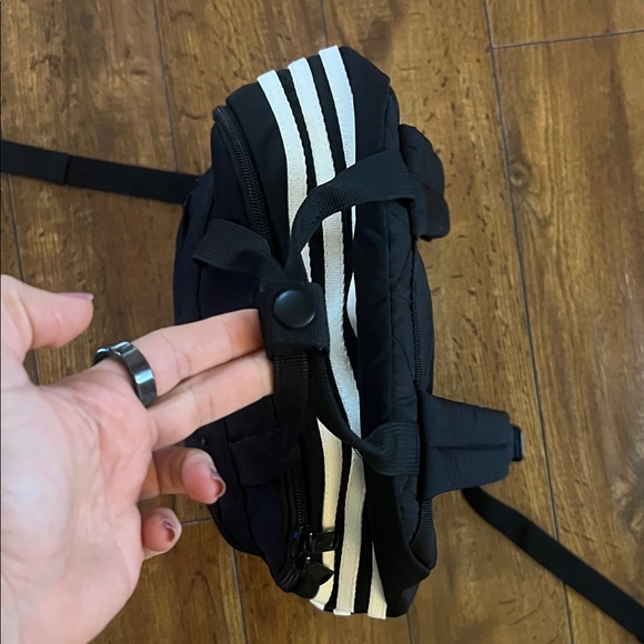Adidas Black and White Backpack - Picture 3 of 5